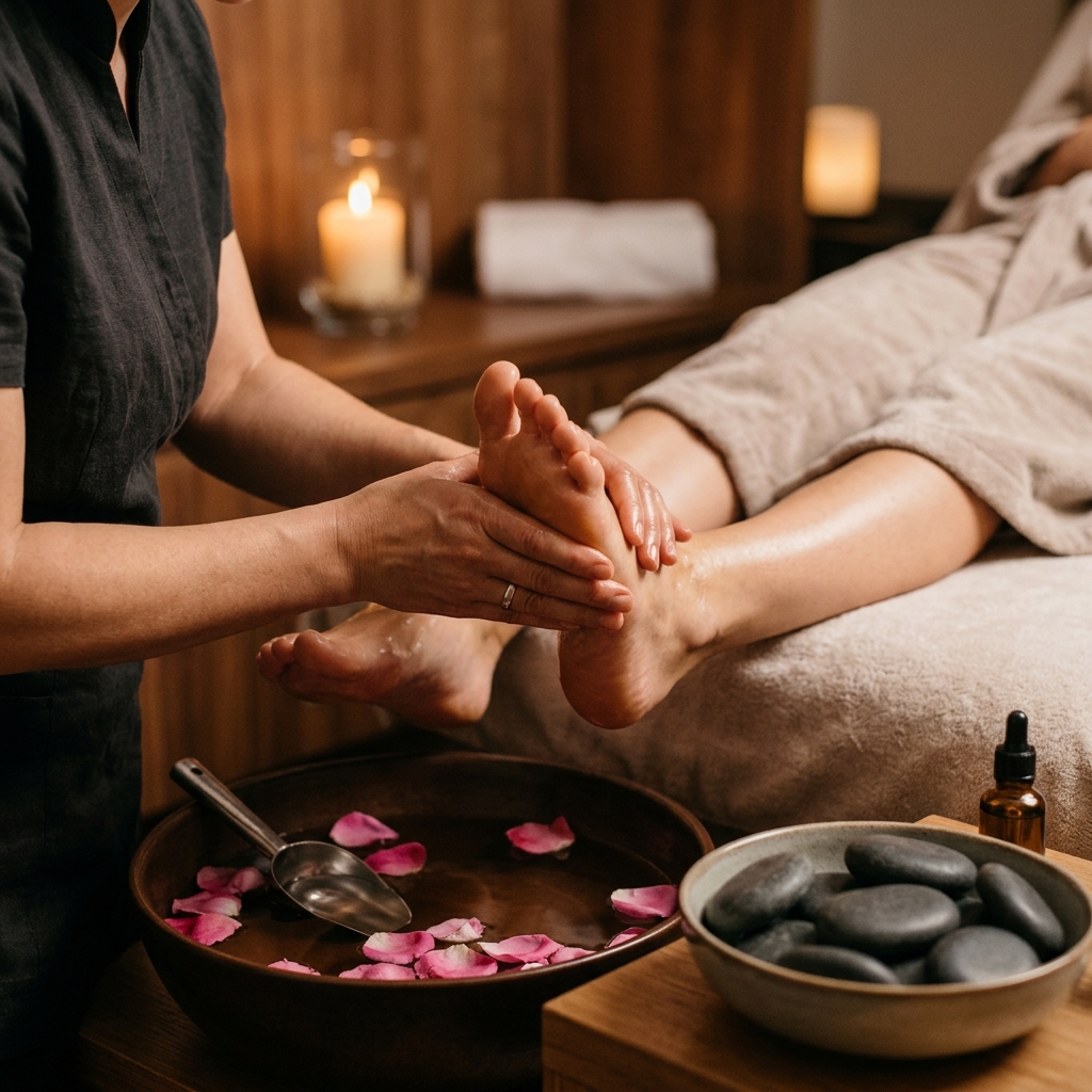 Foot Massage at Vedic Premium Spa
